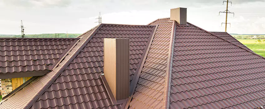 Residential Chimney Flashing Restoration in Rockville Centre, NY
