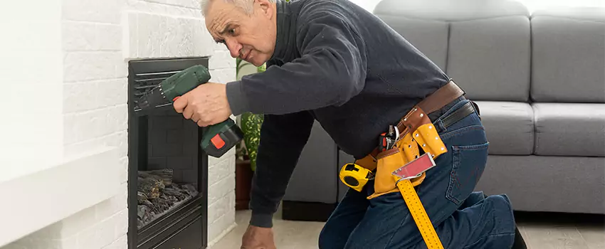 New Indoor Fireplace Installation in Rockville Centre, New York