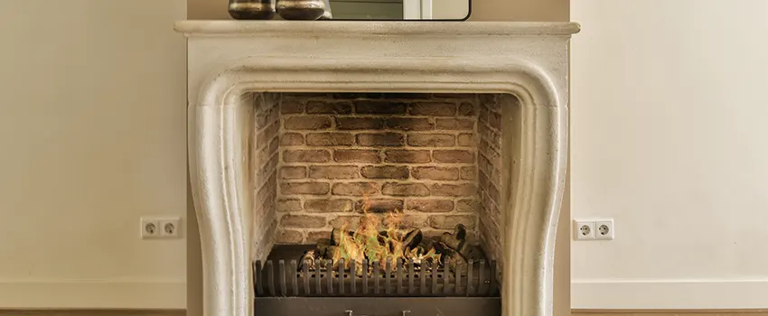 Vintage-style Fireplace Redesign in Rockville Centre, New York