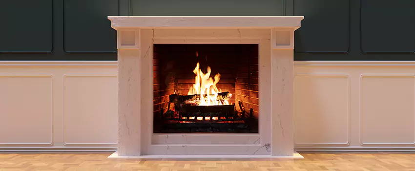 Open Flame Wood-Burning Fireplace Installation Services in Rockville Centre, New York