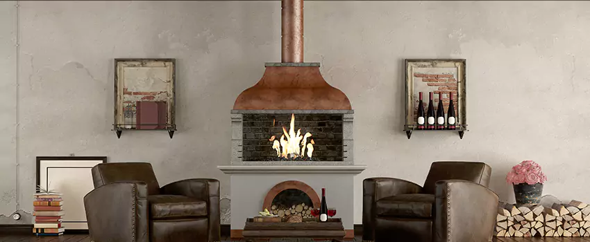 Thelin Hearth Products Providence Pellet Insert Fireplace Installation in Rockville Centre, NY