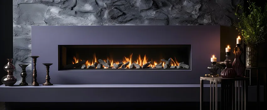 Ember Bed for Ventless Gas Fireplace in Rockville Centre, NY